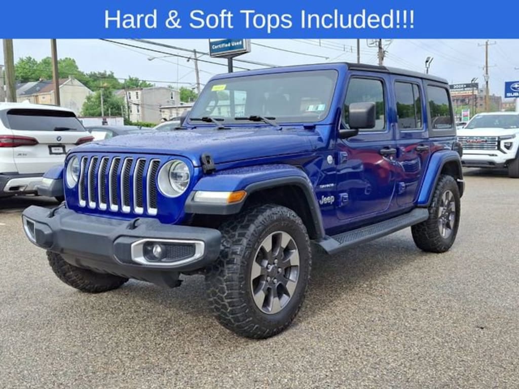 Used 2018 Jeep Wrangler Unlimited Sahara 4x4 SUV