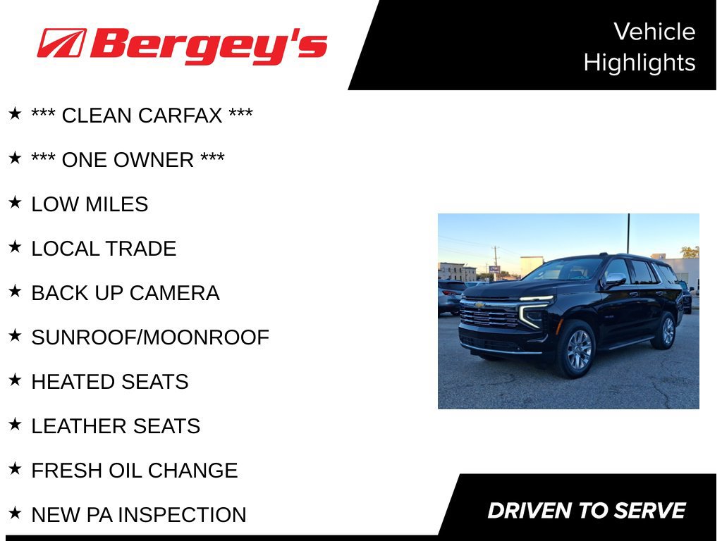 Used 2026 Chevrolet Tahoe Premier SUV