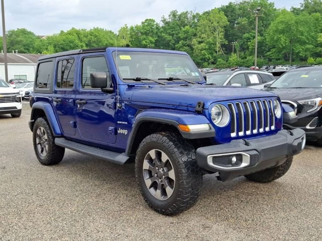 Used 2018 Jeep Wrangler Unlimited Sahara 4x4 SUV