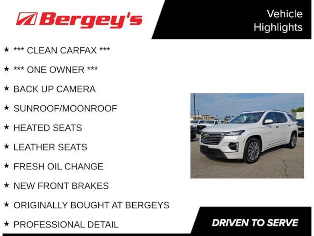 Used 2023 Chevrolet Traverse Premier SUV