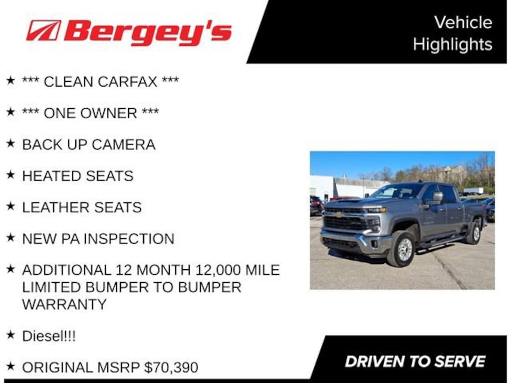 Used 2025 Chevrolet Silverado 2500 HD LT Truck