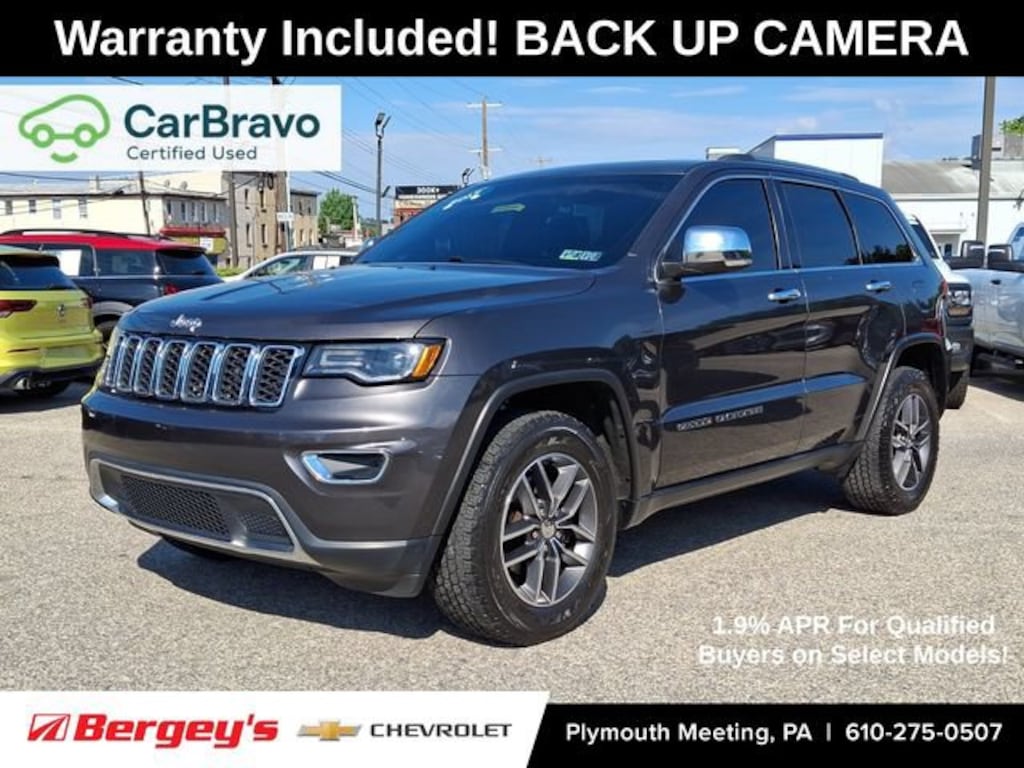Used 2017 Jeep Grand Cherokee Limited 4x4 SUV