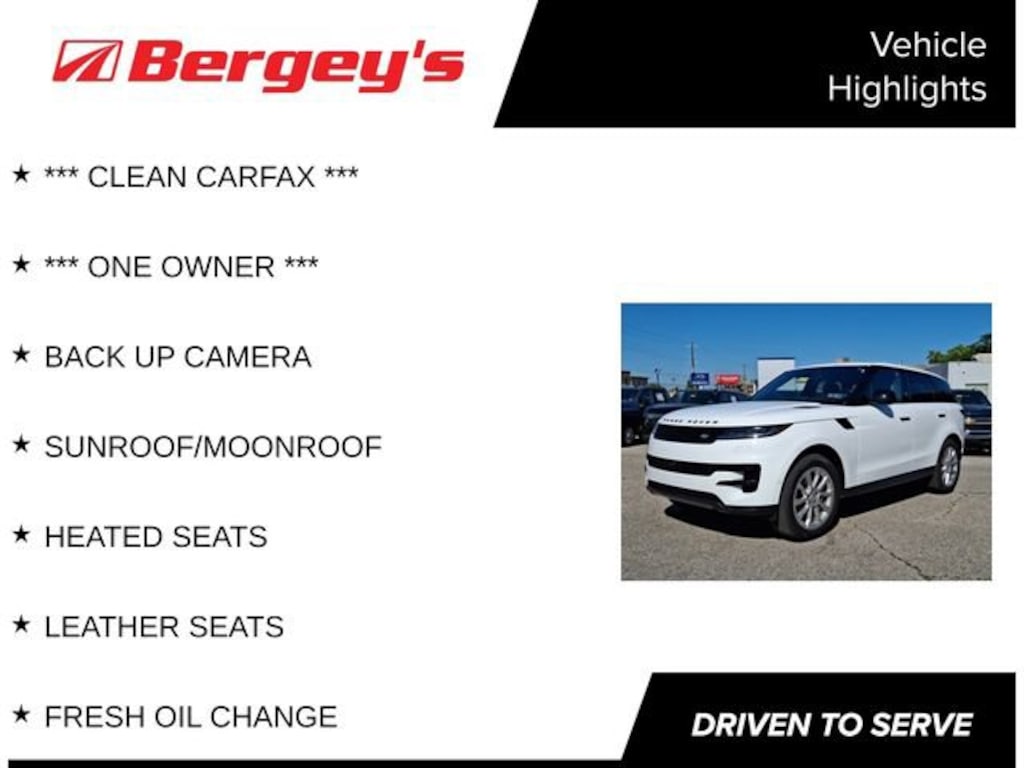 Used 2025 Land Rover Range Rover Sport SE