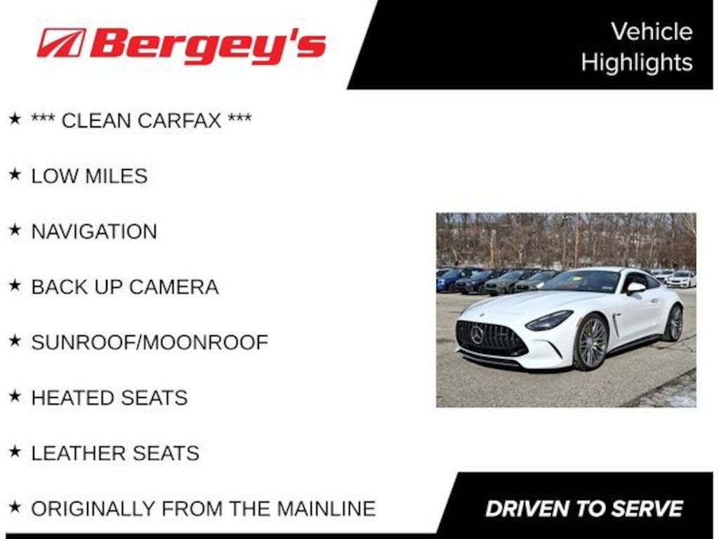 Used 2024 Mercedes-Benz AMG GT 55 Coupe AMG GT 55 Coupe