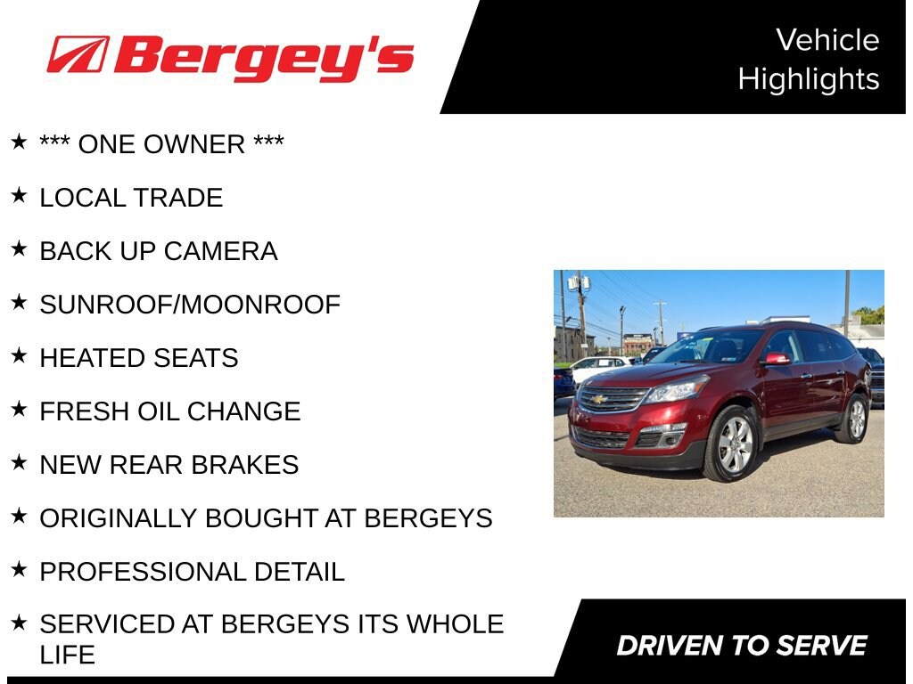 Used 2017 Chevrolet Traverse LT SUV
