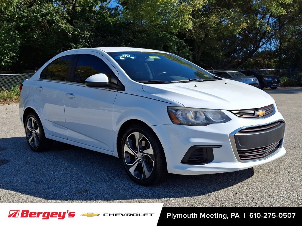 Certified 2017 Chevrolet Sonic Premier with VIN 1G1JF5SBXH4172998 for sale in Colmar, PA