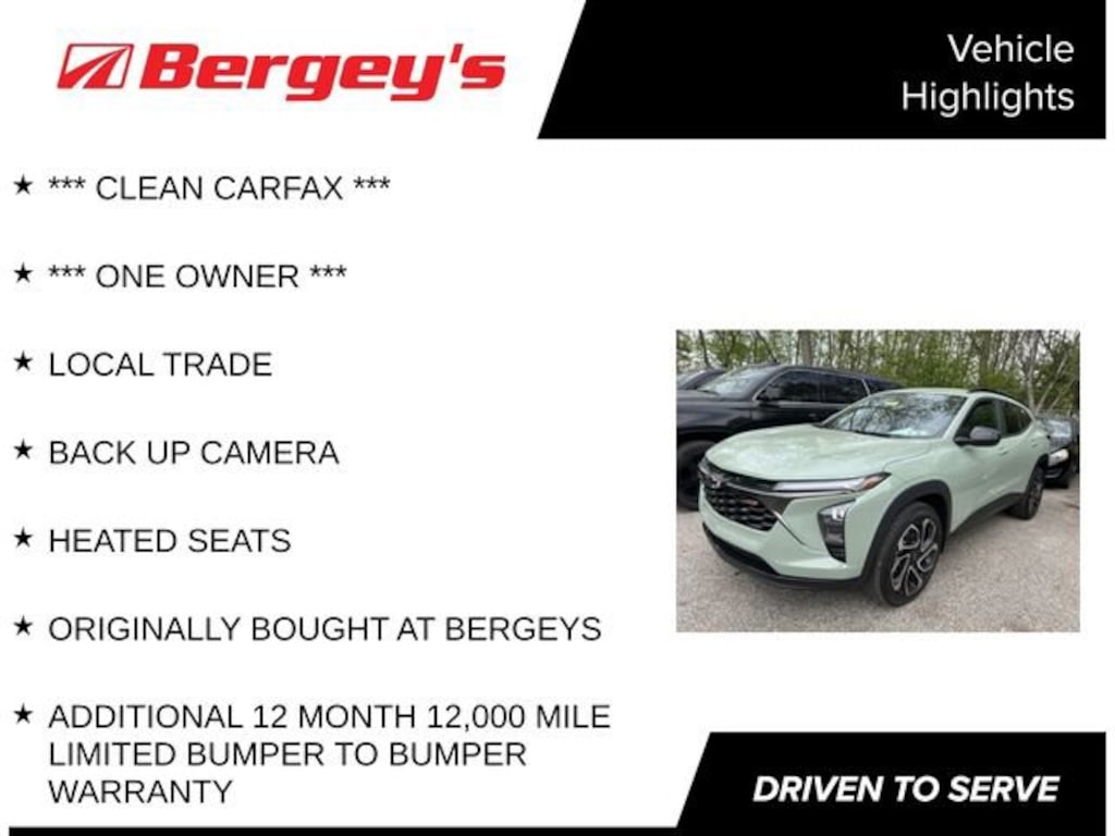 Used 2024 Chevrolet Trax 2RS SUV