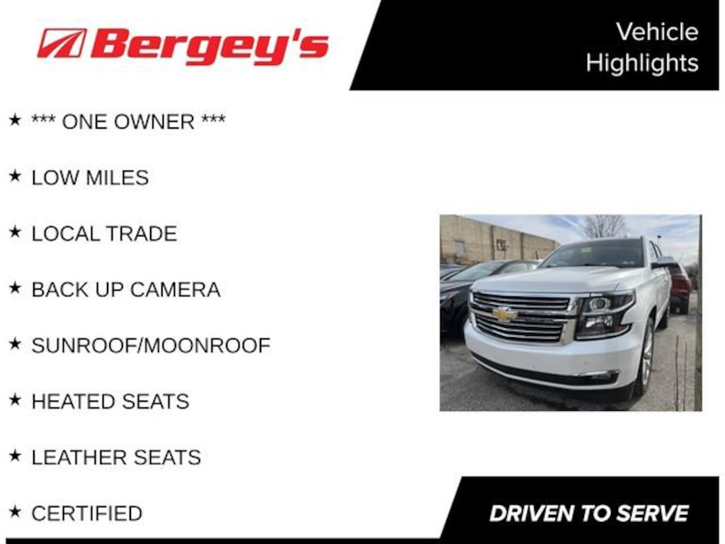 Used 2019 Chevrolet Tahoe Premier SUV