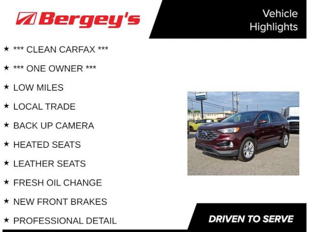 Used 2020 Ford Edge SEL SUV