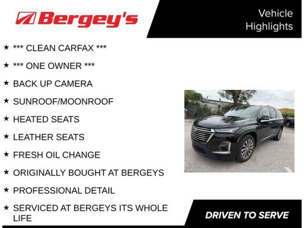 Used 2023 Chevrolet Traverse Premier SUV