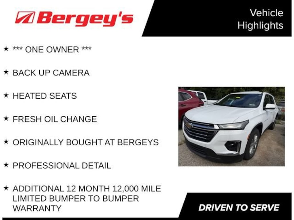 Used 2023 Chevrolet Traverse LT Cloth SUV