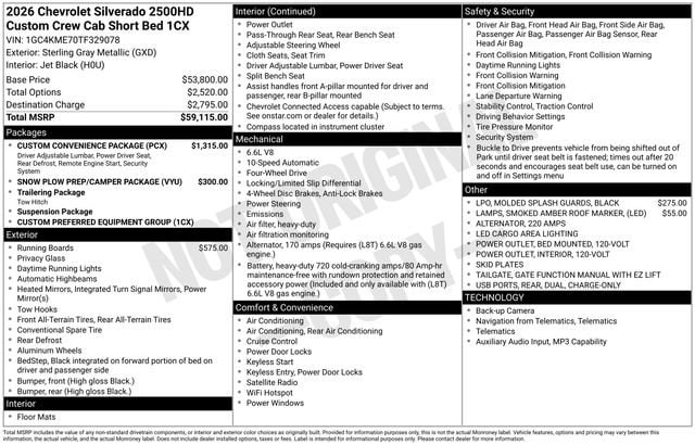 2026 Chevrolet Silverado 2500 HD Custom - Photo 27