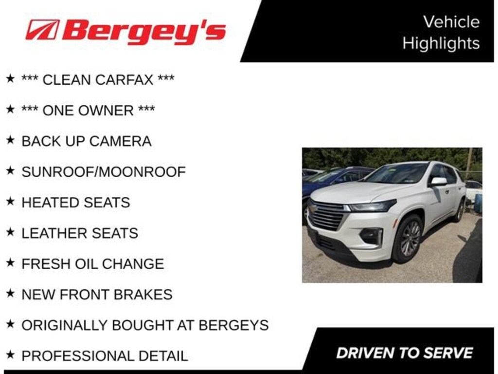 Used 2023 Chevrolet Traverse Premier SUV