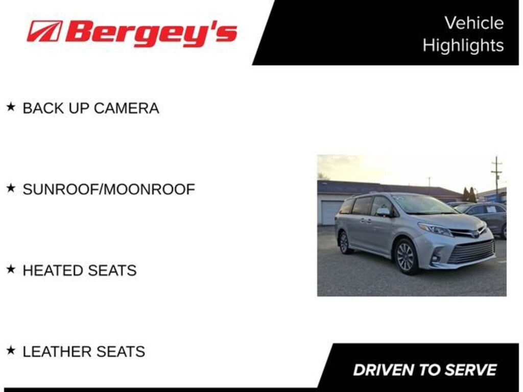 Used 2020 Toyota Sienna XLE