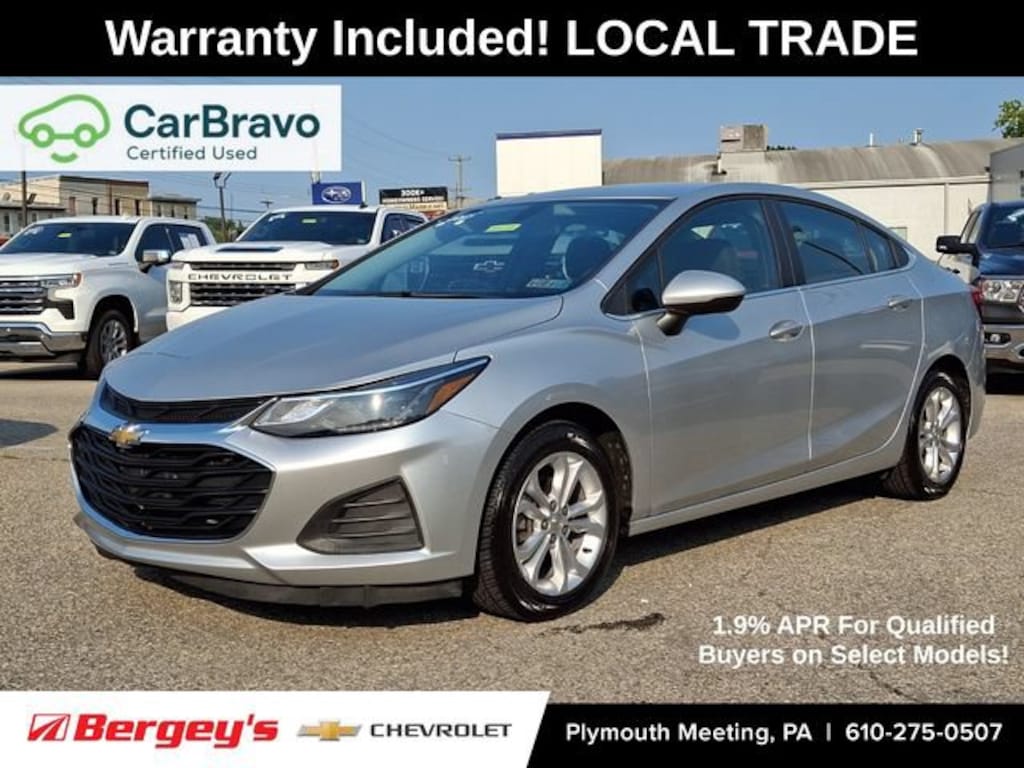 Used 2019 Chevrolet Cruze LT Car