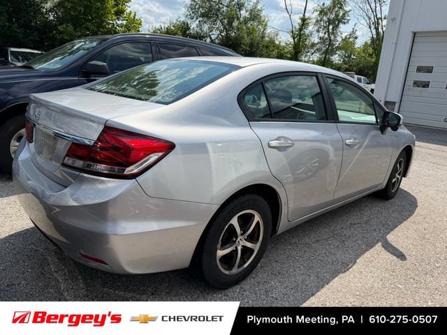 Used 2015 Honda Civic SE with VIN 19XFB2F71FE287806 for sale in Plymouth Meeting, PA