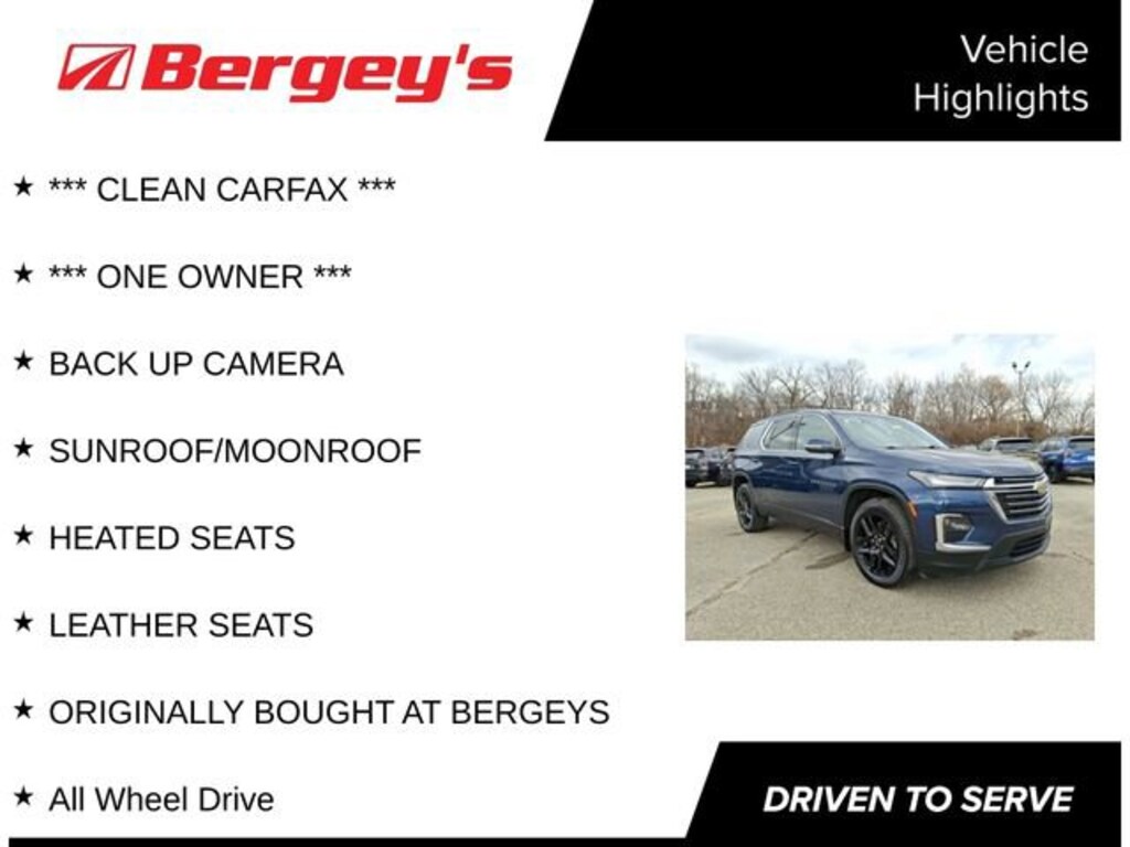 Used 2023 Chevrolet Traverse LT Leather SUV