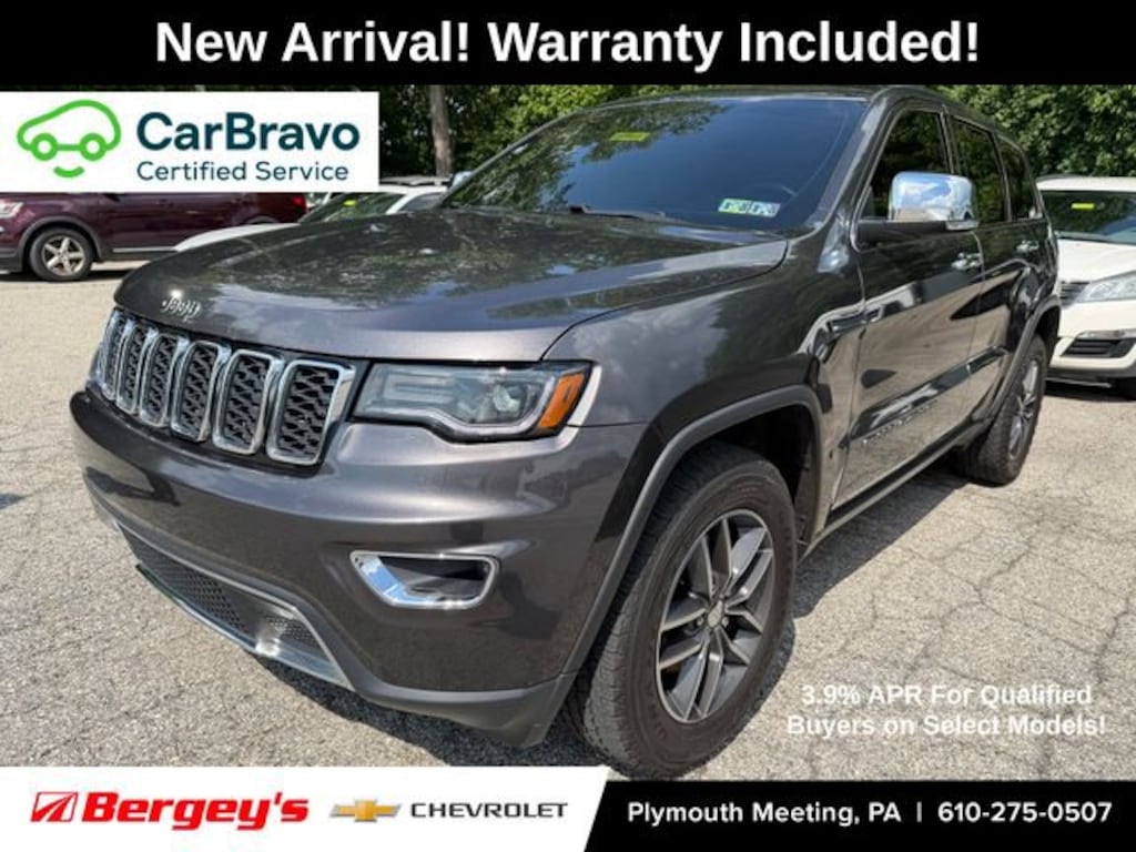 Used 2017 Jeep Grand Cherokee Limited 4x4 SUV