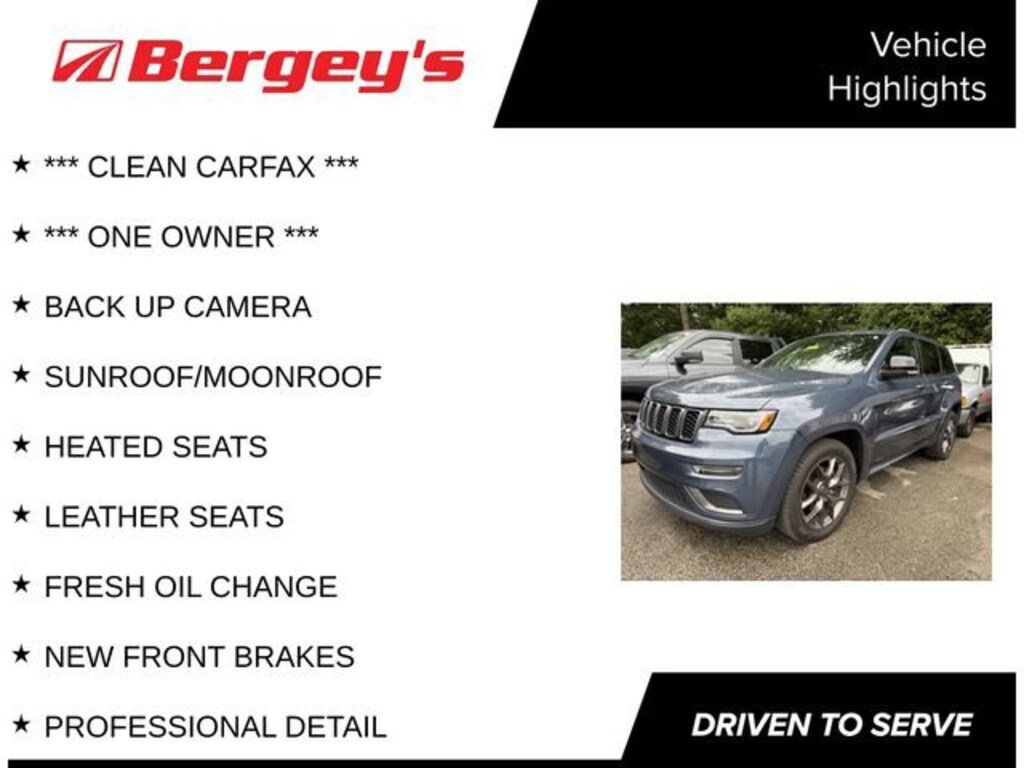 Used 2020 Jeep Grand Cherokee Limited X 4x4 SUV