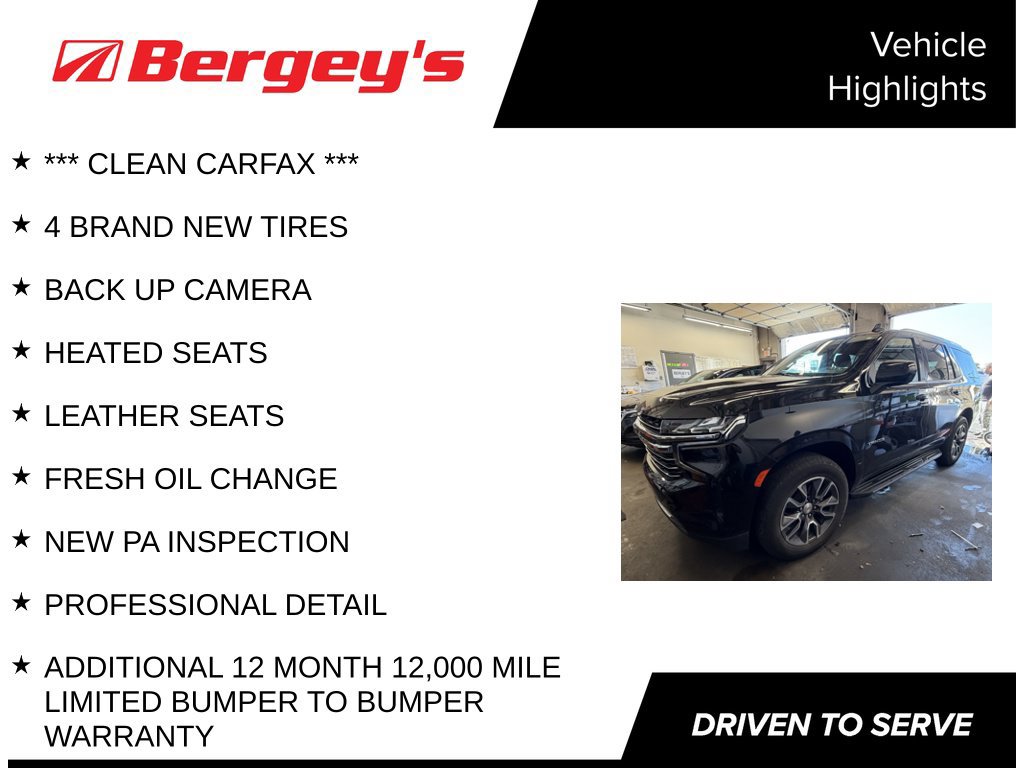 Used 2021 Chevrolet Tahoe LT SUV