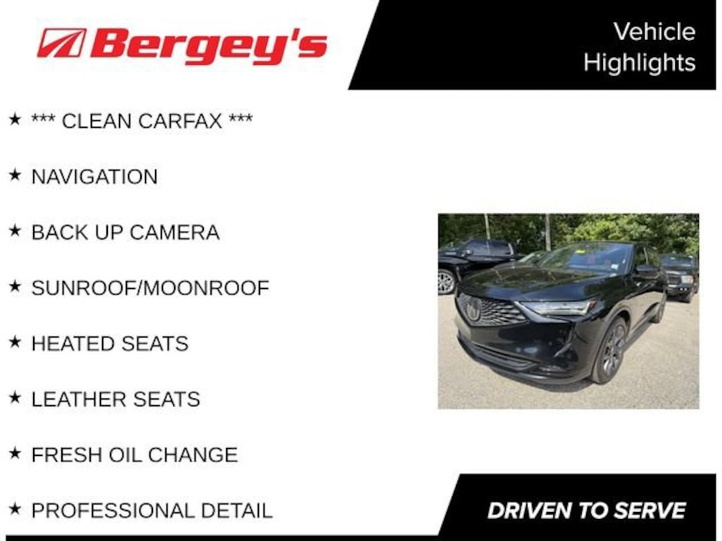 Used 2022 Acura MDX A-Spec Package SUV
