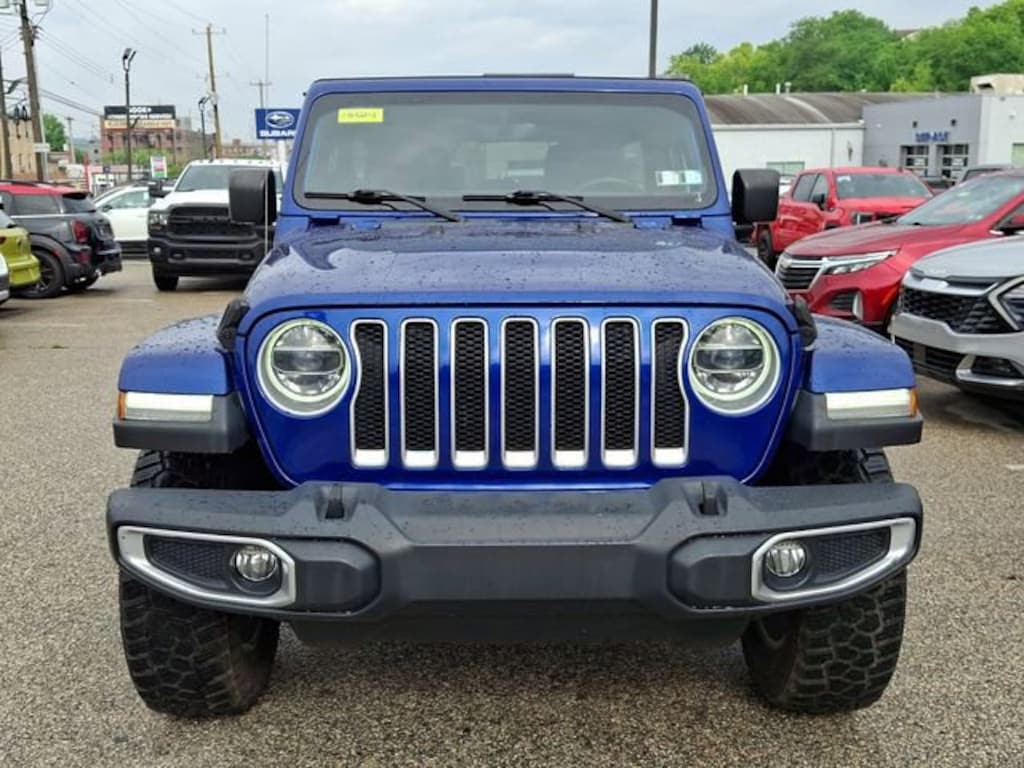 Used 2018 Jeep Wrangler Unlimited Sahara 4x4 SUV