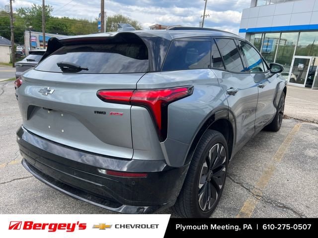 Used 2024 Chevrolet Blazer EV RS with VIN 3GNKDCRJ6RS167485 for sale in Colmar, PA
