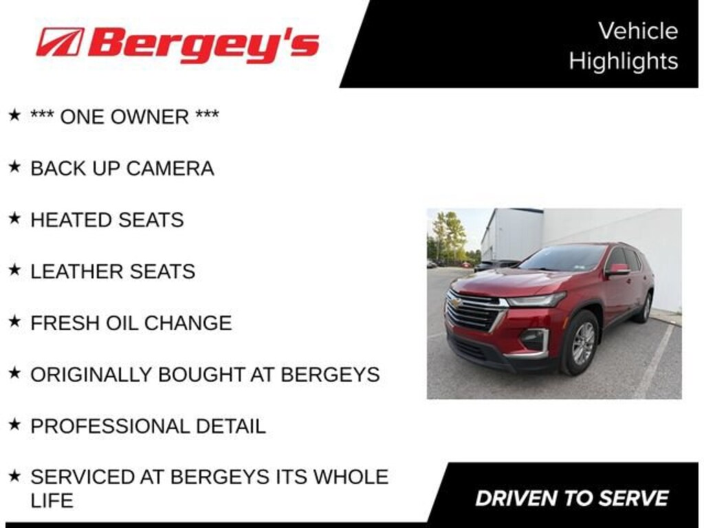 Used 2023 Chevrolet Traverse LT Cloth SUV