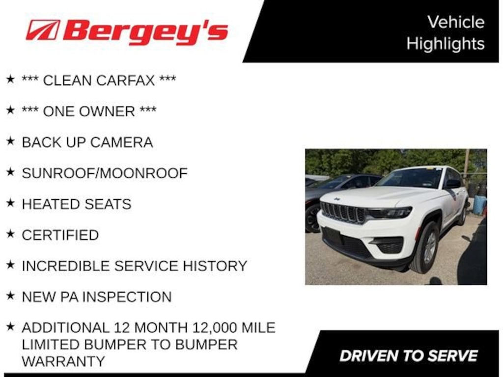Used 2023 Jeep Grand Cherokee Laredo 4x4 SUV
