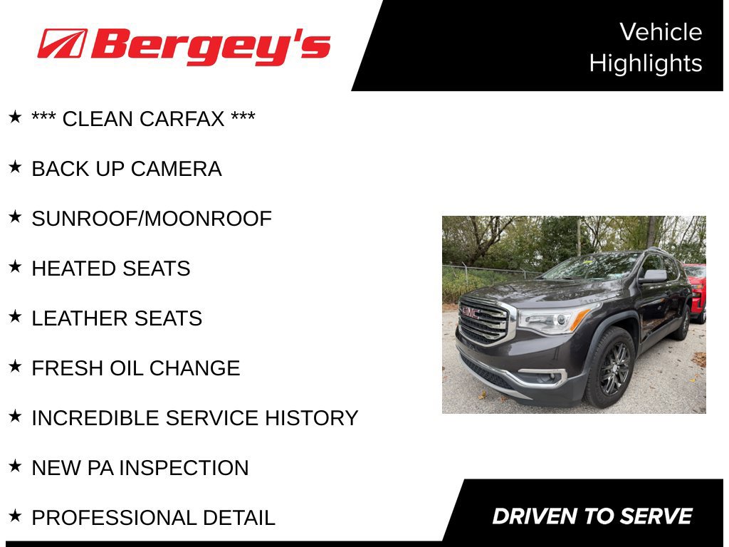Used 2017 GMC Acadia SLT SUV