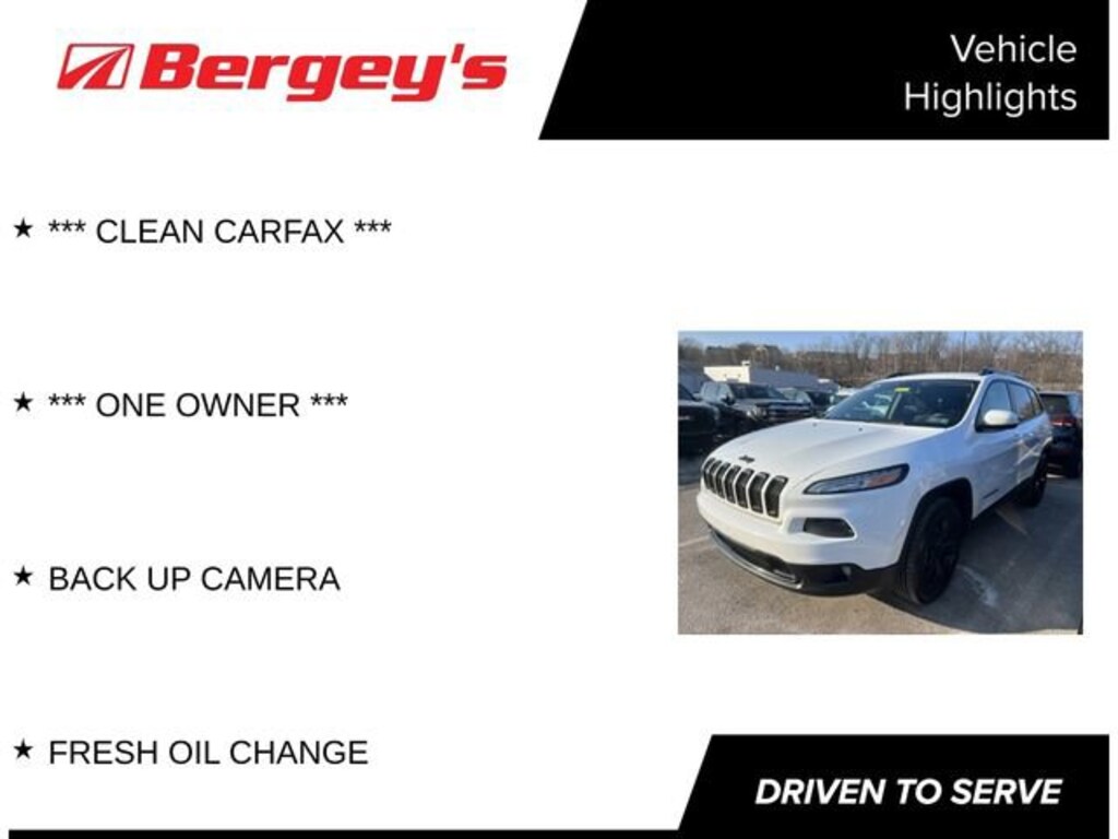 Used 2015 Jeep Cherokee Latitude Altitude SUV