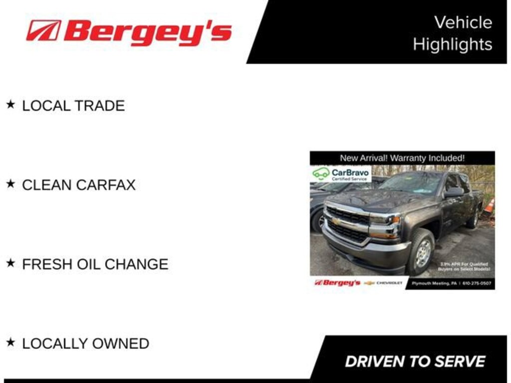 Used 2016 Chevrolet Silverado 1500 Work Truck Truck