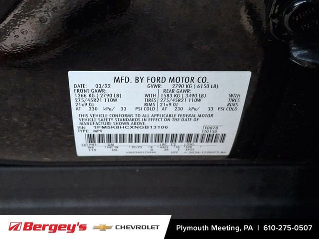2022 Ford Explorer Platinum - Photo 29