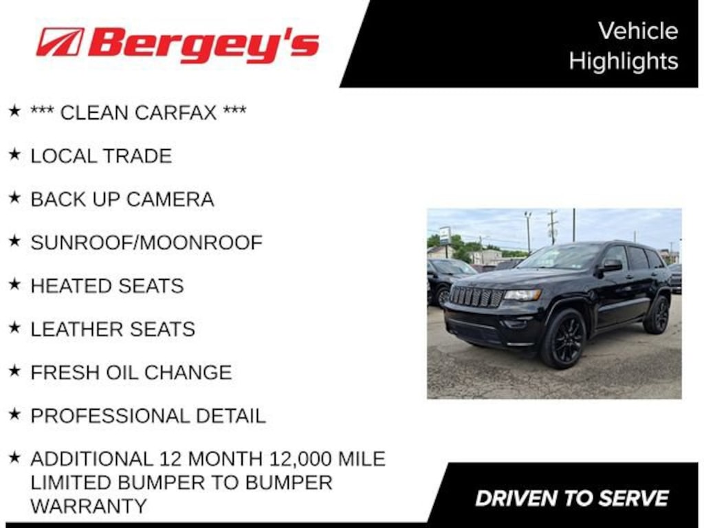 Used 2019 Jeep Grand Cherokee Altitude 4x4 SUV