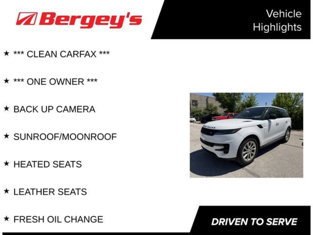 Used 2025 Land Rover Range Rover Sport SE