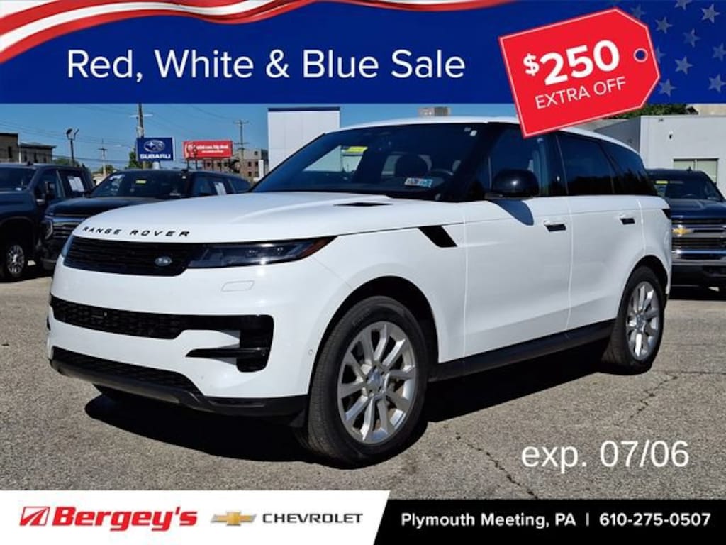 Used 2025 Land Rover Range Rover Sport SE
