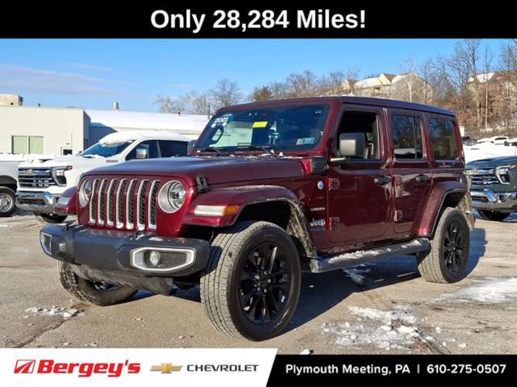 Used 2021 Jeep Wrangler 4xe Unlimited Sahara 4x4 SUV