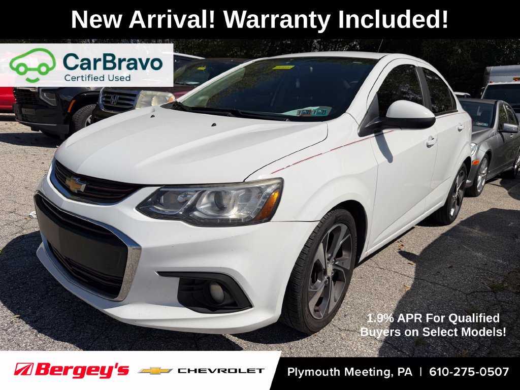 Used 2017 Chevrolet Sonic Premier with VIN 1G1JF5SBXH4172998 for sale in Plymouth Meeting, PA