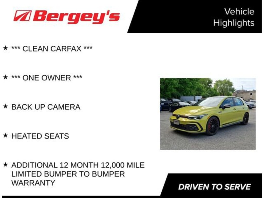 Used 2023 Volkswagen Golf GTI 2.0T 40th Anniversary Edition Hatchback