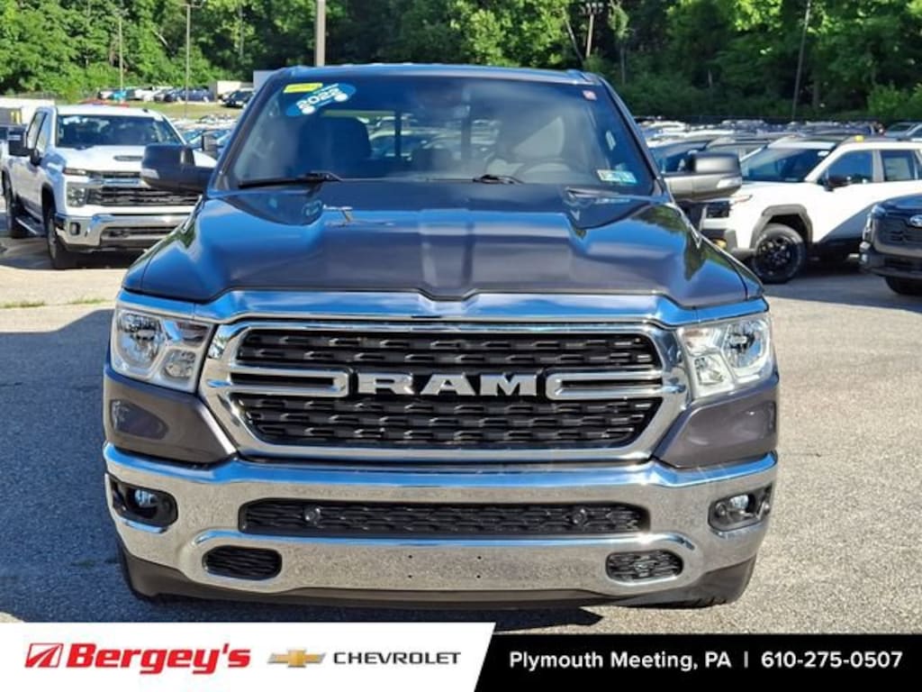 Used 2022 Ram 1500 Big Horn Crew Cab 4x4 57 Box Truck