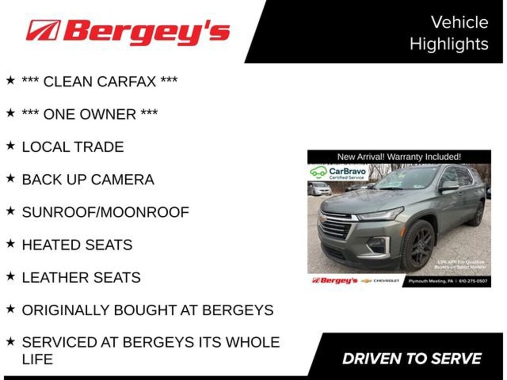 Used 2023 Chevrolet Traverse LT Leather SUV