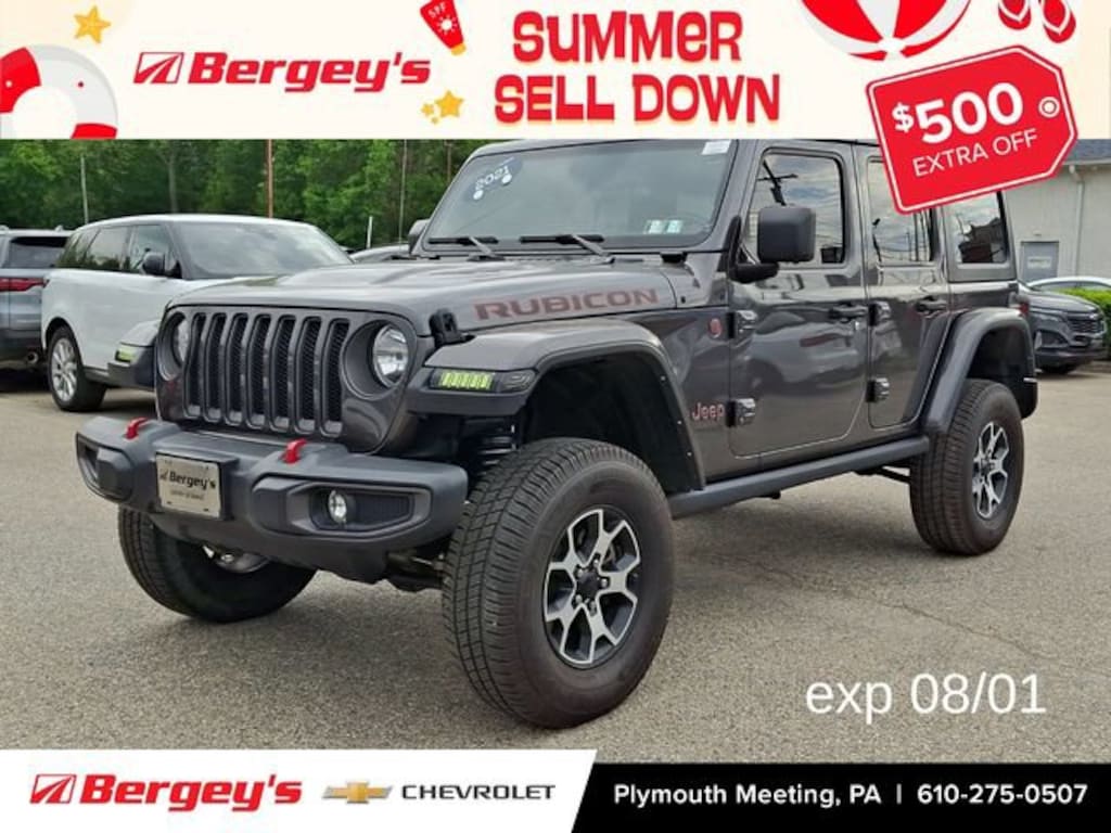 Used 2021 Jeep Wrangler Unlimited Rubicon