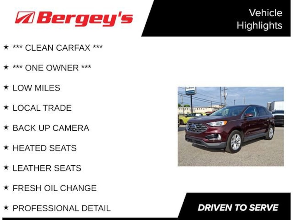Used 2020 Ford Edge SEL SUV
