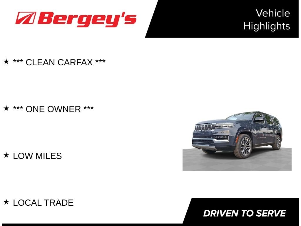 Used 2023 Jeep Grand Wagoneer Series III SUV