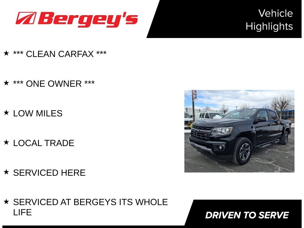 Certified 2022 Chevrolet Colorado Z71 Truck