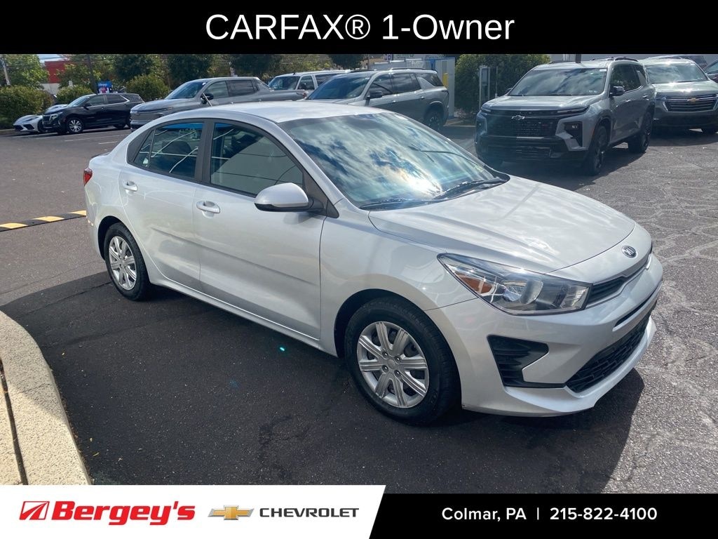 Certified 2021 Kia Rio S Sedan