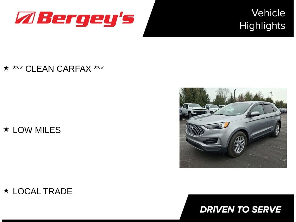 Certified 2023 Ford Edge SEL SUV