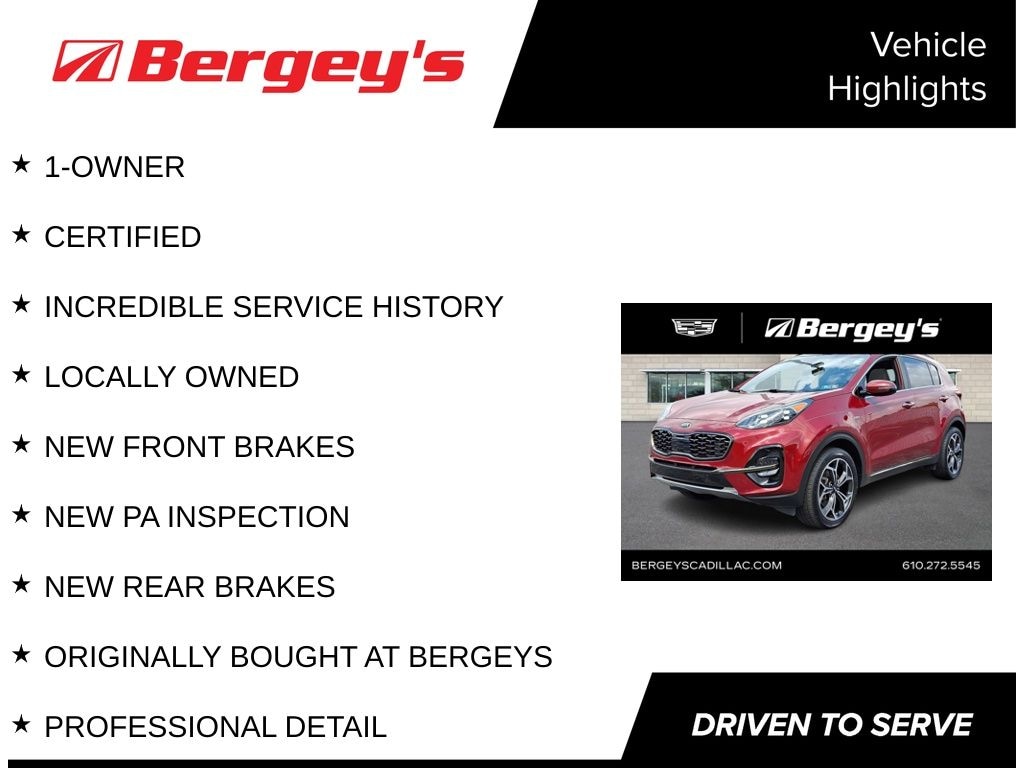 Certified 2020 Kia Sportage SX SUV