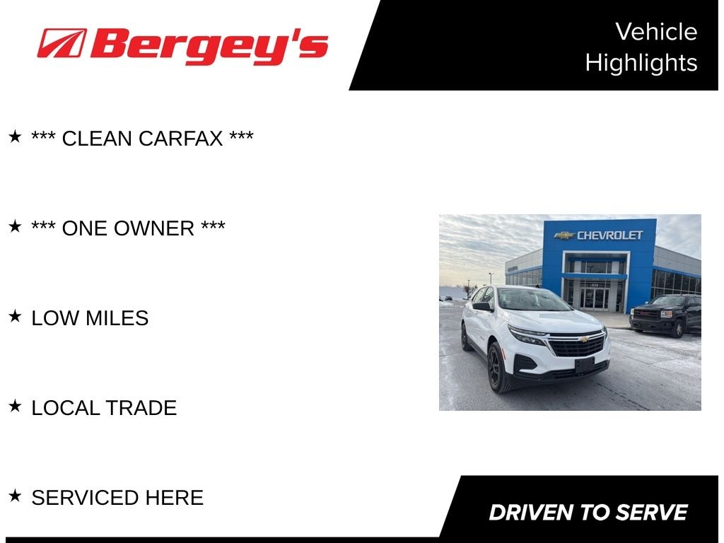 Certified 2024 Chevrolet Equinox LS SUV