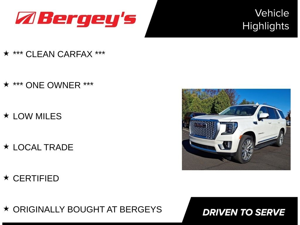Certified 2024 GMC Yukon Denali SUV
